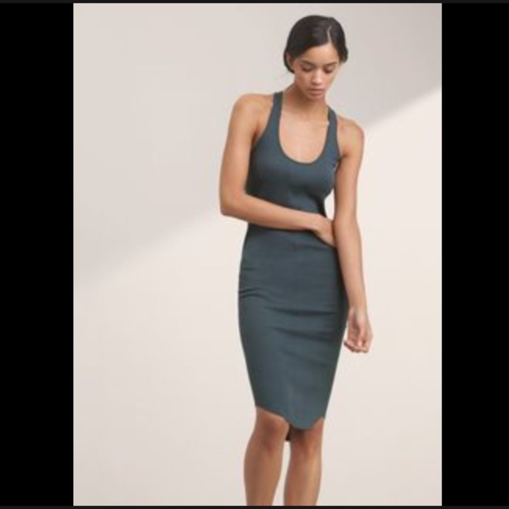 Aritzia Community Kopic Dress Black Racerback - Picture 7 of 10
